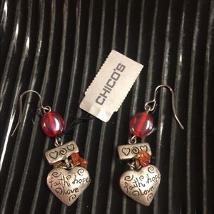 Earrings by CHICO’S.  NWT